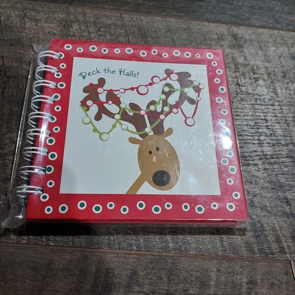 3 Pack Holiday Deer Spiral Bound 5x5 Notebook, Journal,  Diary 2 Designs - Picture 6 of 8